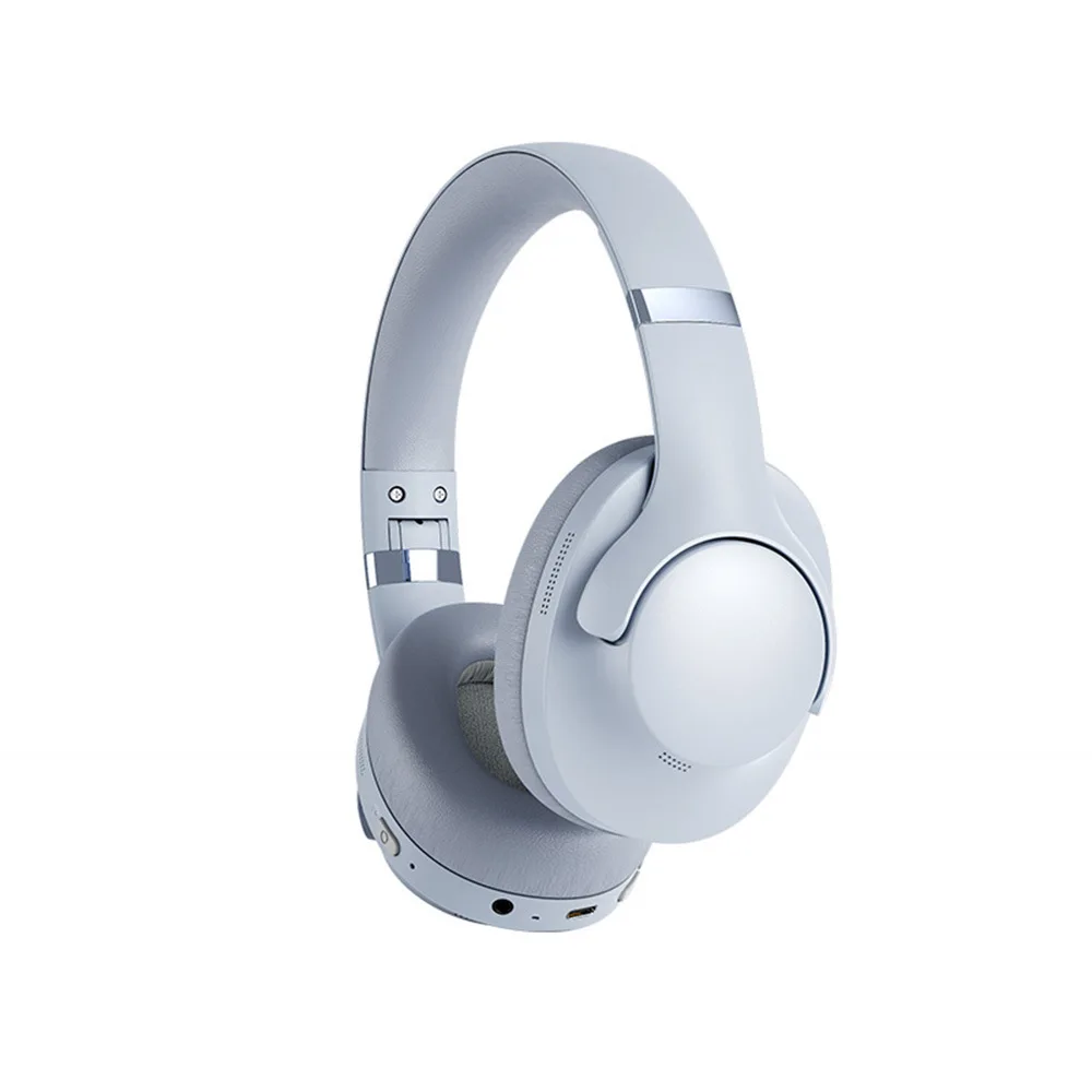 (azul) Fones De Ouvido Bluetooth Com Cancelamento De Ruído, Estilo Hifi, Bateria De Longa Duração E Baixa Latência.