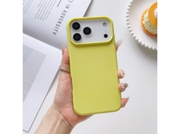 Capa Para Iphone 17 Pro Liquid Pear Premium Em Silicone Líquido Leve E Luxuosa