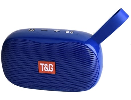 Coluna Bluetooth RITTEREC TG173 (Azul - 5 W - Alcance: até 10 m)