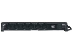 Extensão Sextupla LEGRAND 2P+T C/Usb 1.5Mt Preto
