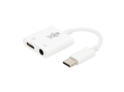 Adaptador Type c EOOCOO (adaptador de Áudio 3.5mm com Carregamento)