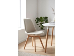 Cadeira PRESENTES MIGUEL Synk Tecido Beige