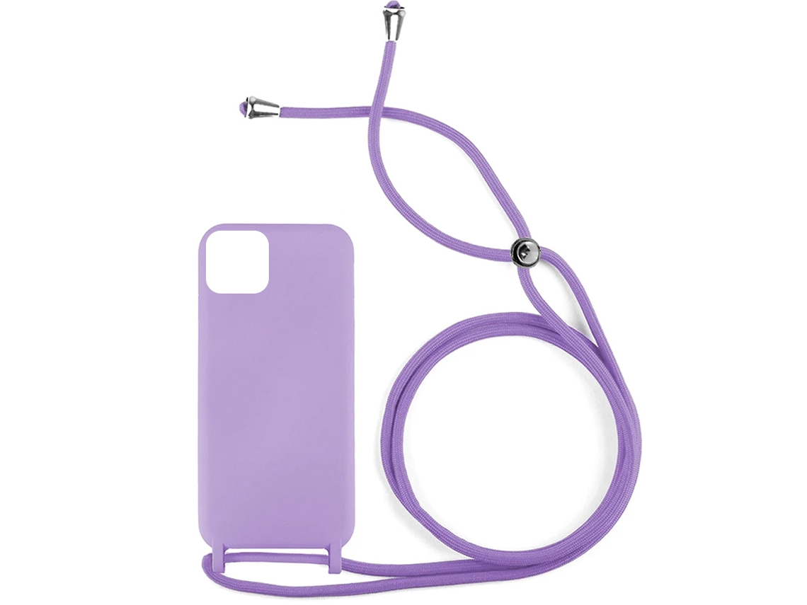 Capa Gel Rope para iPhone 16 Pro GANDY Roxo