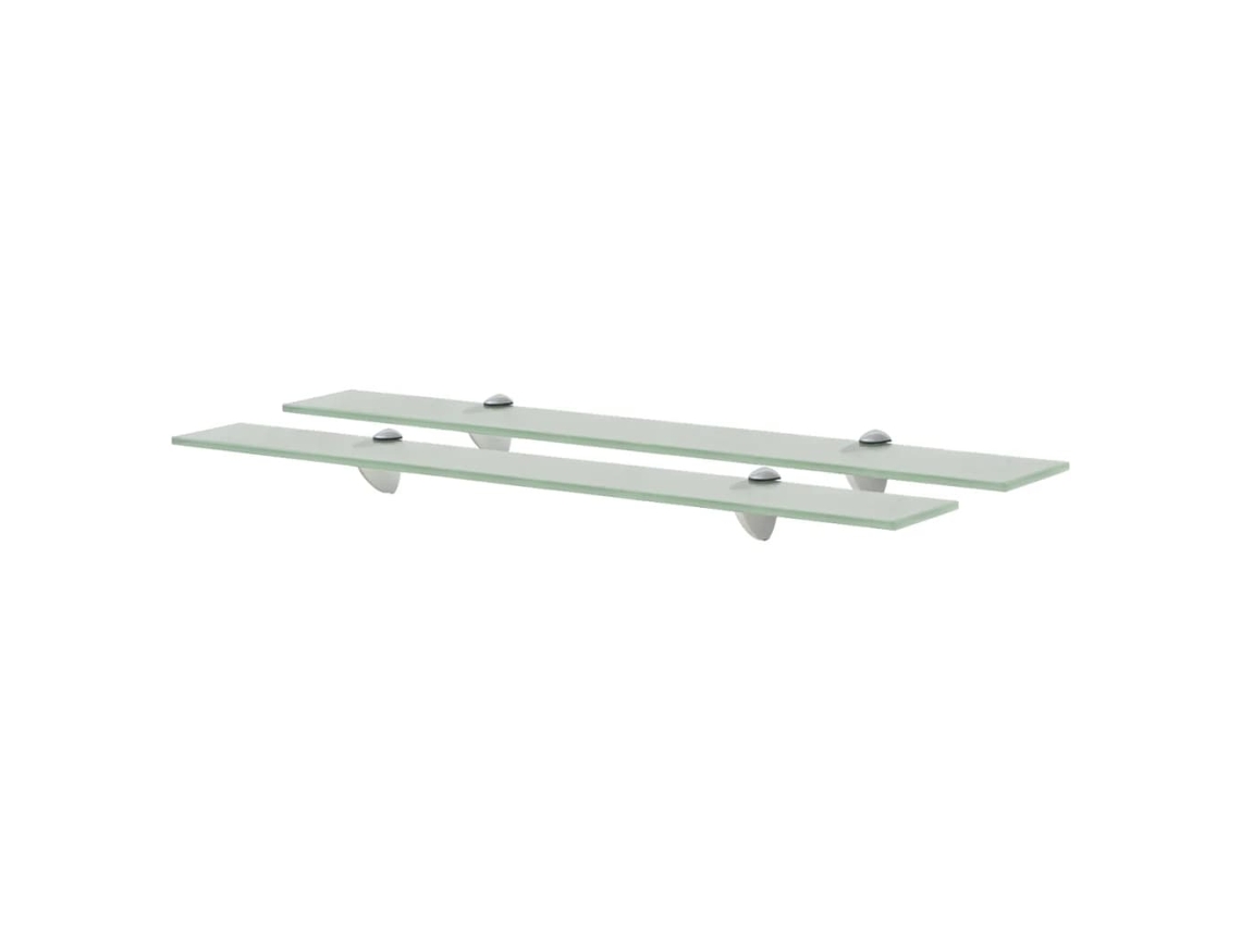 Vidaxl Prateleiras Flutuantes 2 Pcs Vidro 70x20 Cm 8 Mm