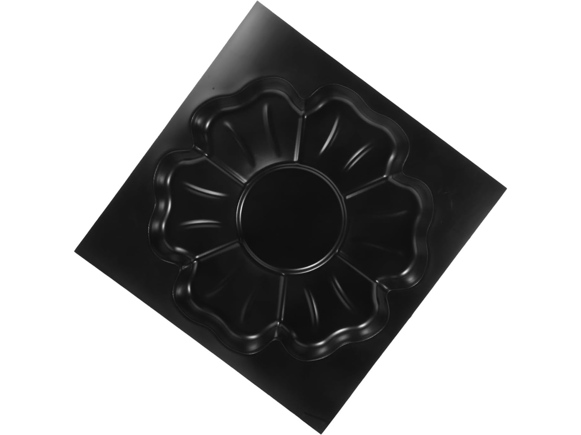 Molde Para Pedra De Pavimentação Em Formato De Flor, Reutilizável E Fácil De Limpar.