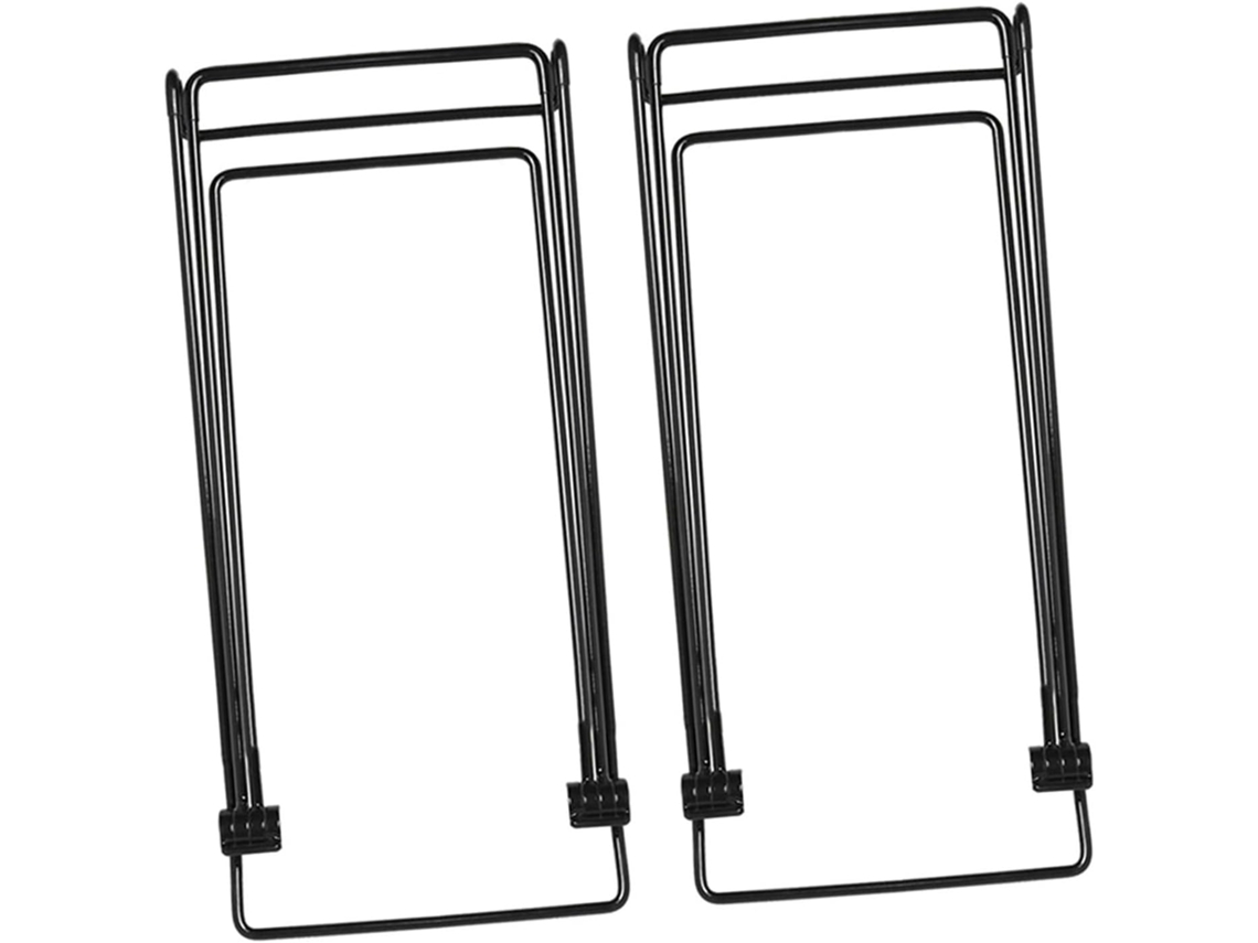 Kit De 2 Suportes De Painel Em Aço Carbono Reforçado Para Camping E Viagens, Com Design De Instalação Rápida E Suportes