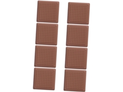 Nuobesty Conjunto De 8-protetores Silicone Para Pés Móveis E Cadeiras Em Pisos Madeira Antiderrapantes Resistentes A