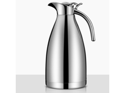 Garrafa Térmica Em Aço Inoxidável Com Isolamento De Parede Dupla E Isolamento A Vácuo, Para Preparar Café E Água Quente, Capacidade De 2 Litros.