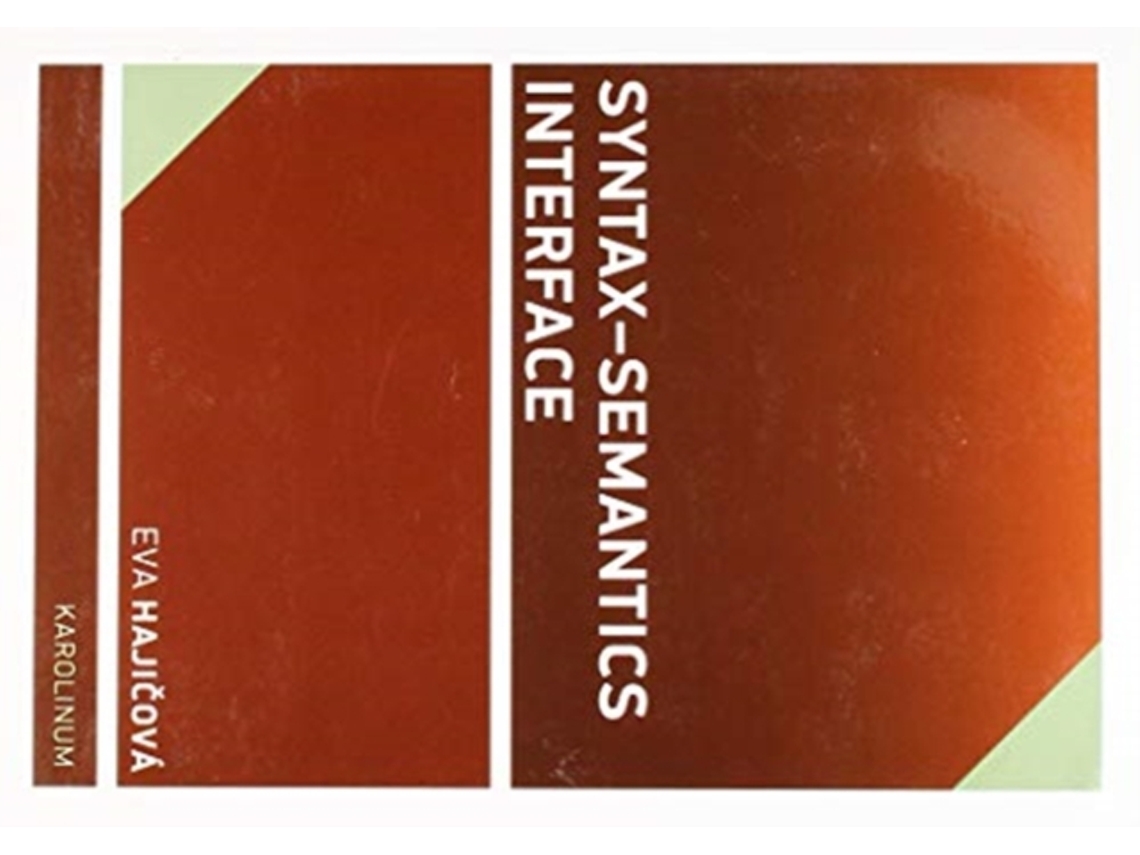 Livro Syntax - Semantics Interface de Eva Hajicová (Inglês)