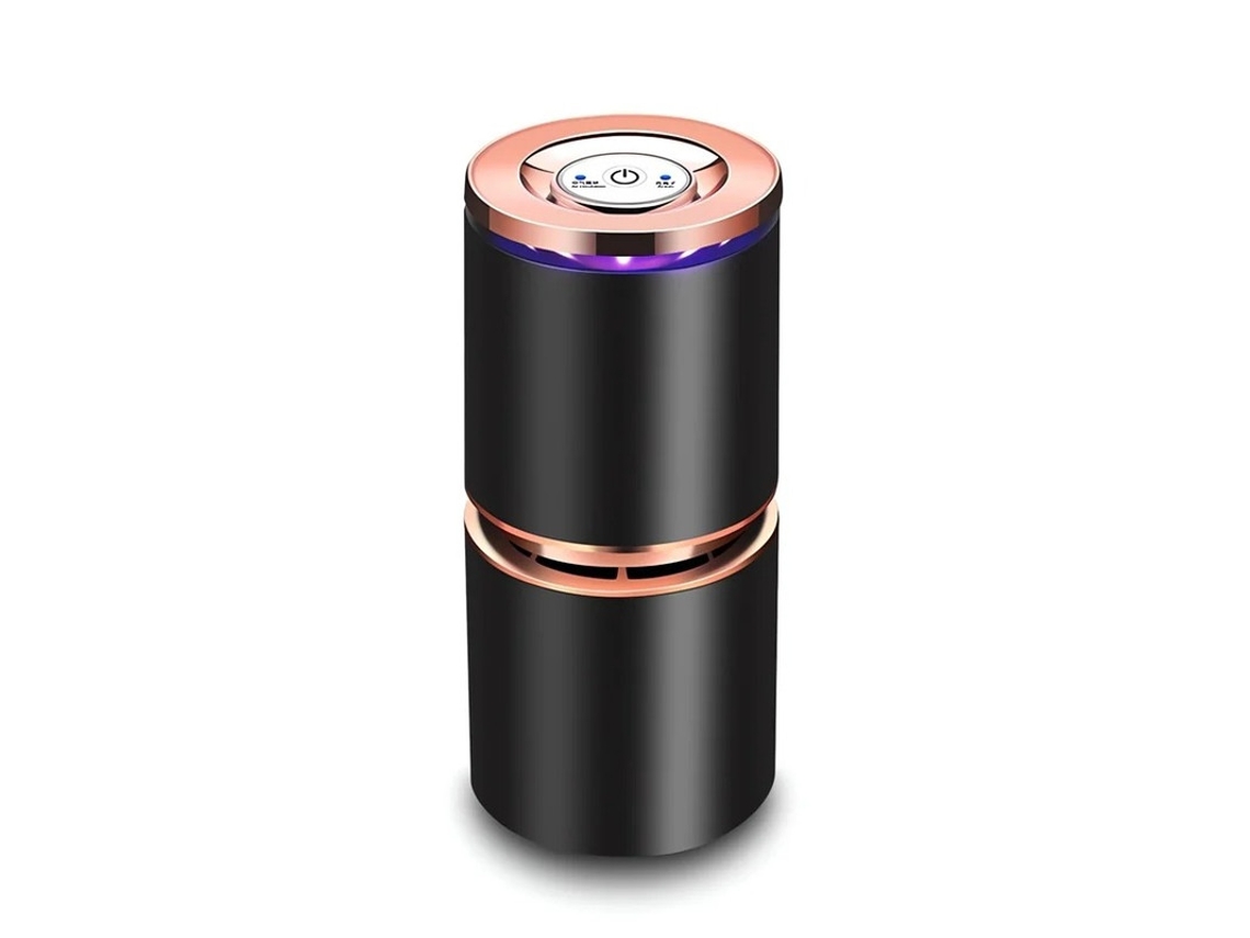 Mini Purificador De Ar Usb Super Silencioso Luz Noturna Bestvite Preto