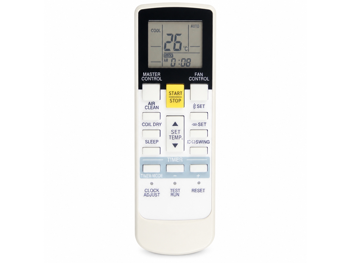 Comando Remoto Para Ar Condicionado Compatível Com Fujitsu Ar-ry12, Sem Retroiluminação_dae
