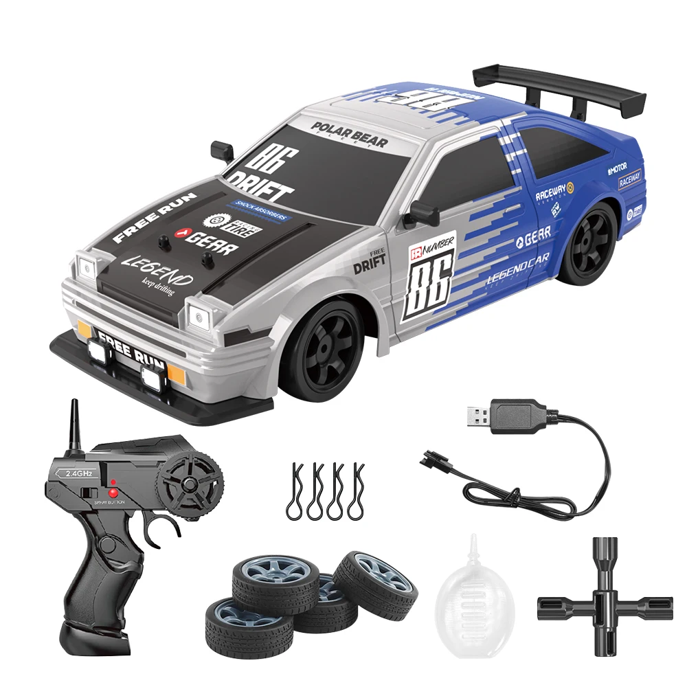 Carro de Corrida de Drift de Alta Velocidade com Controle Remoto 2.4g MDUG