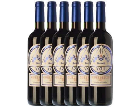 Vinho GUELBENZU Guelbenzu Azul Vino De La Tierra Ribera Del Queiles Joven (0.75 L - 6 unidades)