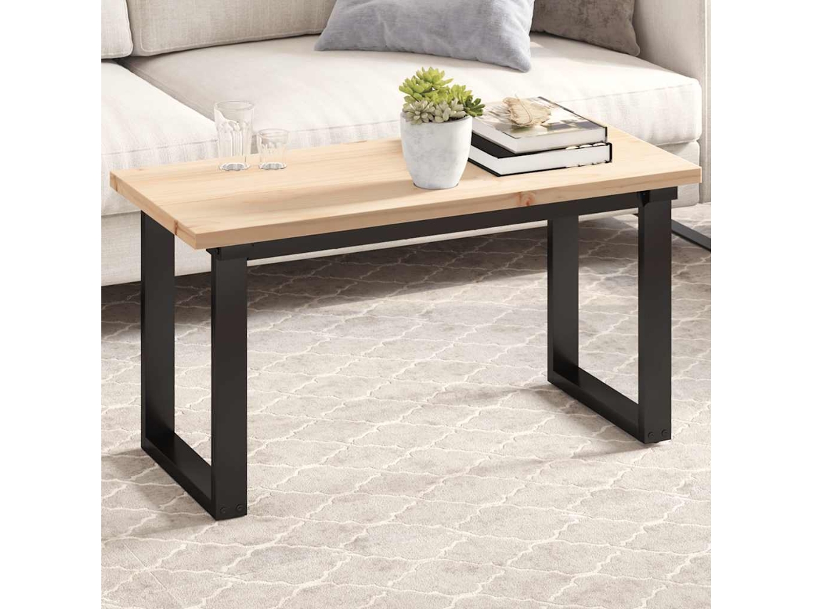 Vidaxl Tampo De Mesa Retangular 90x40x2,5 Cm Pinho Maciço