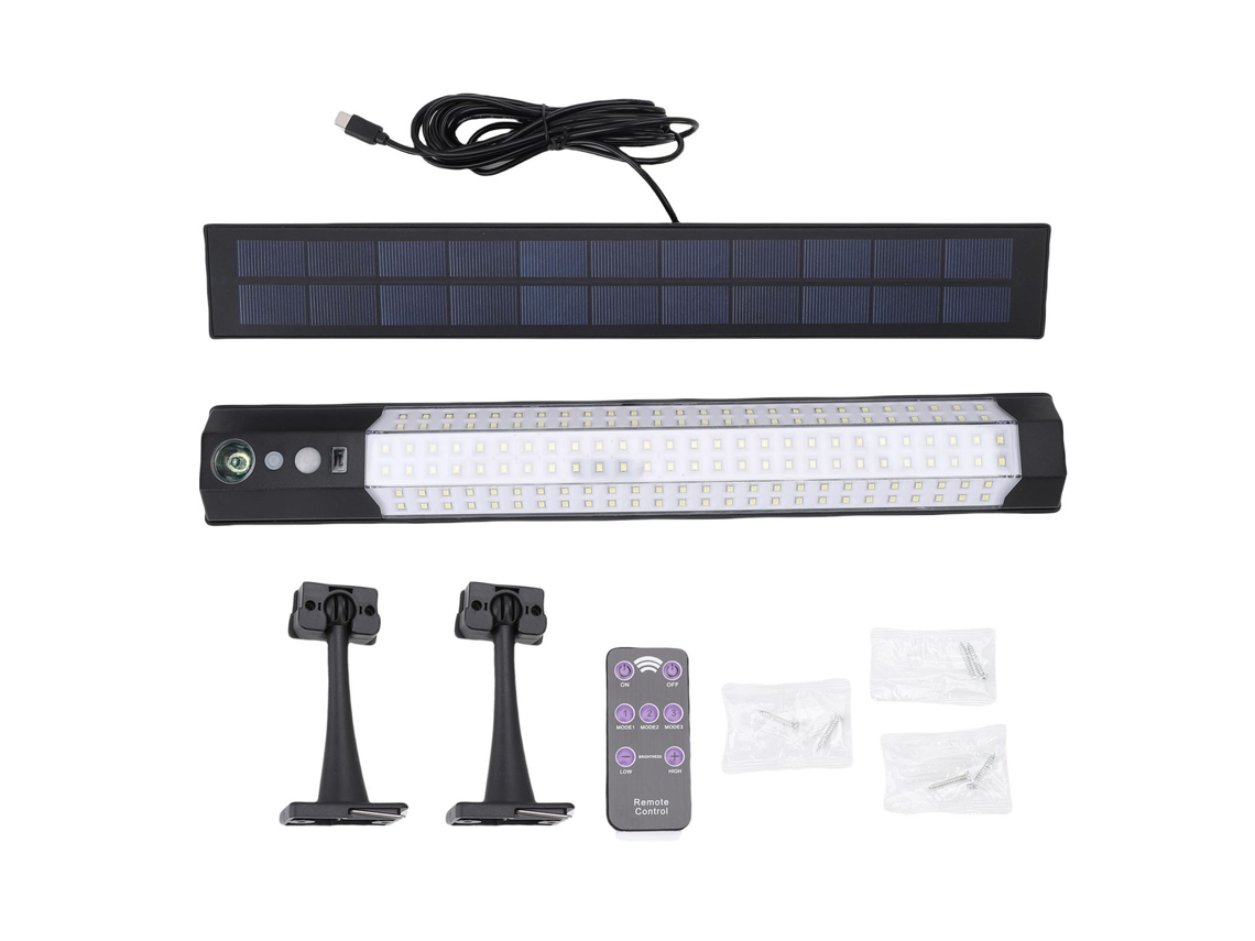 Luzes Solares Impermeáveis Laxiscreed Ip65 Com Controlo Remoto Para Exteriores