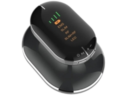 Dispositivo Anti Flacidez Ems E Radiofrequência Massageador Led Para Cuidados Com A Pele Para Rosto E Corpo Blcak Yizhood