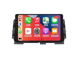 Auto Rádio Carro Bluetooth Autoradio 8GB RAM 128G ROM CarPlay Navegação GPS Ecrã Táctil RoverOne para Nissan Kicks P15 2017-2021  