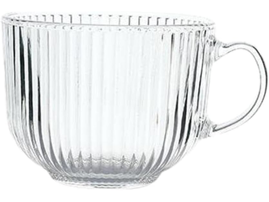 Caneca Original Para Café/chá, Ideal Para Bebidas Quentes, 480 Ml, Com Tampa, Hotel, Etc, Transparente