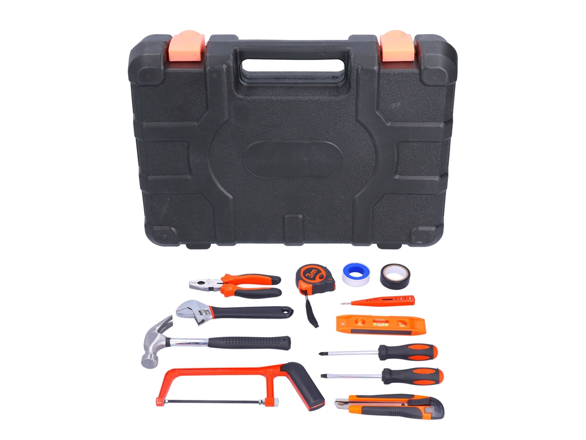 Kit De Ferramentas Para Casa Fixman 13 Peças, Conjunto De Ferramentas Manuais Para Reparos Em Casa E Apartamento Jys003-1