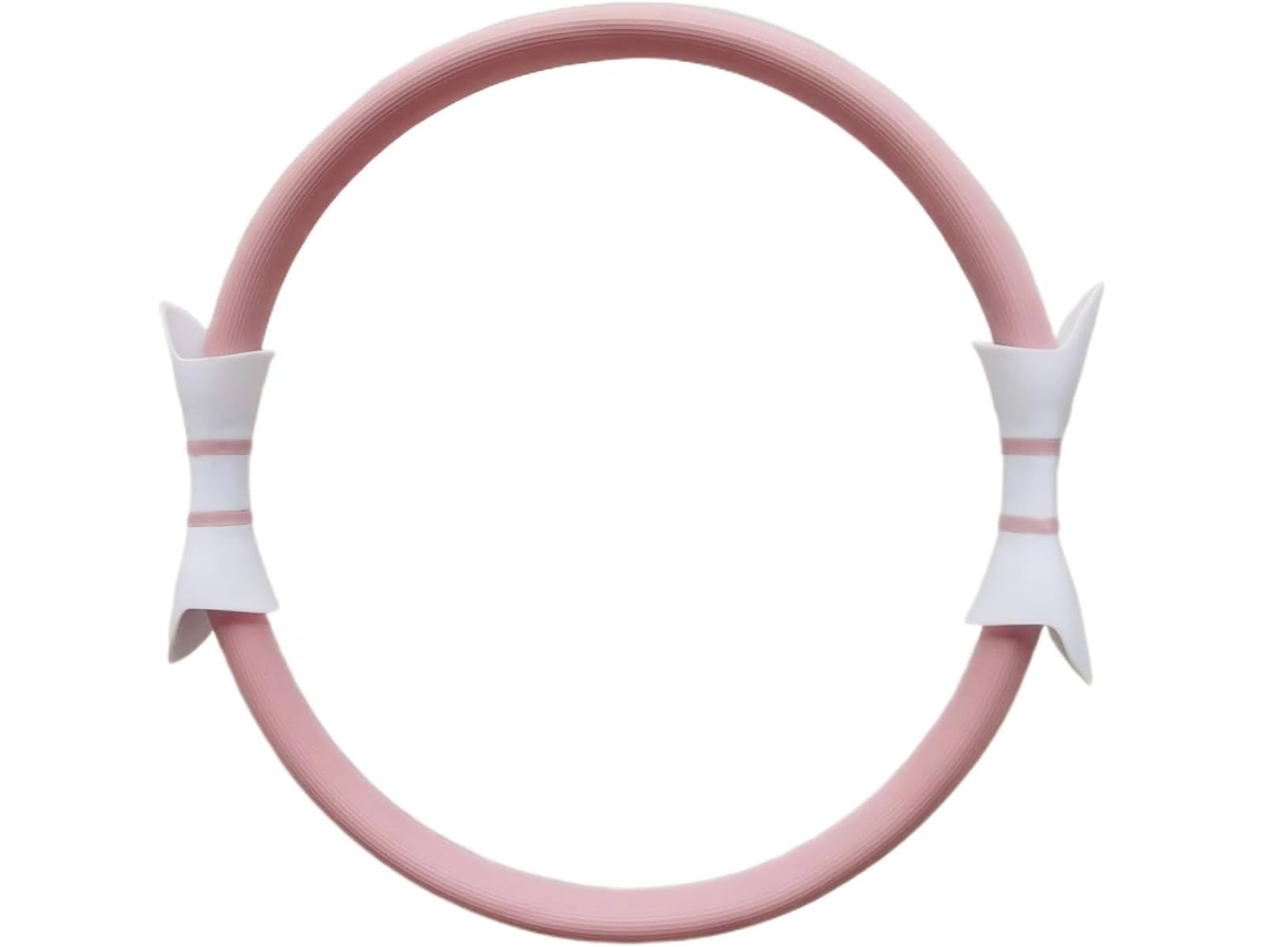 Anel de Pilates para Mulheres, 38 cm, com Resistência e Dupla Pegada | S/MARCA