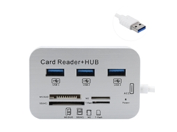 Hub Usb (leitor De Cartões Multi-em-um De Expansão Usb3.0/3.1)