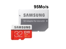 Cartão De Memória Micro Sd Sdhc Samsung 32gb Evo Plus 95mb/s Uhs I Classe 10 Adaptador Incluído