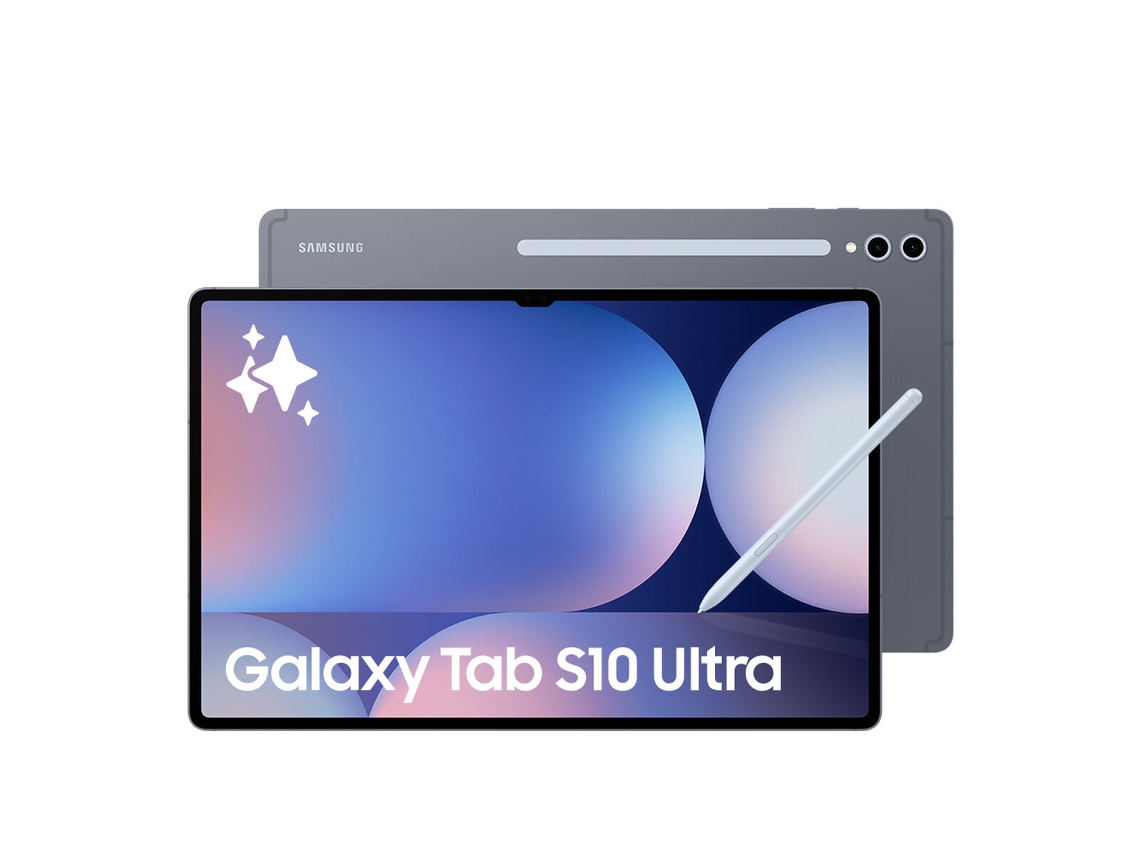 Tablet SAMSUNG Galaxy Tab S10 Ultra (Cinzento - 1 TB - 12 GB RAM - Tomada EU - 14,6")