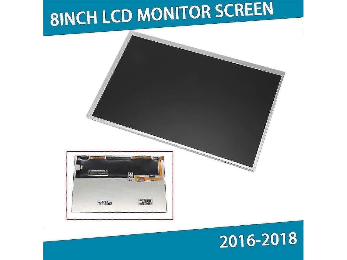 Monitor Lcd De 8 Polegadas Com Rádio E Navegação Para 2016-2018 C080vtn03.1 C080vtn03