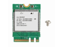 2026zentro-placa De Rede Wi-fi Dual Band 2.4ghz 5ghz 433mbps M.2 Ngff Para Notebooks De Escritório E Casa