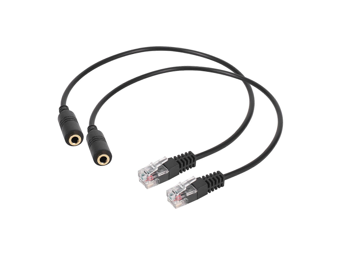 Cabo De Fone De Ouvido Cisco Rj9 De 3,5 Mm Fêmea Para Macho, 2 Peçasvayotoy