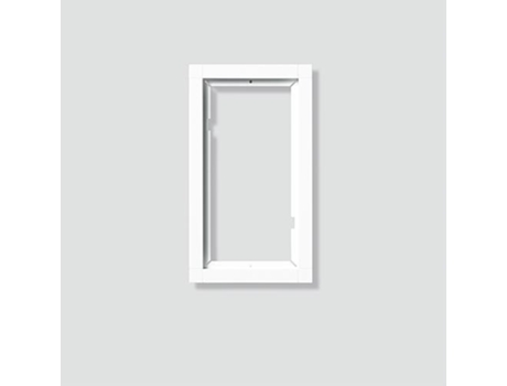 Kr 611 2/1 0 Sm Rahmen Silber Siedle Alumínio Oberfläche 131 Mm Siedle (200016831 00)