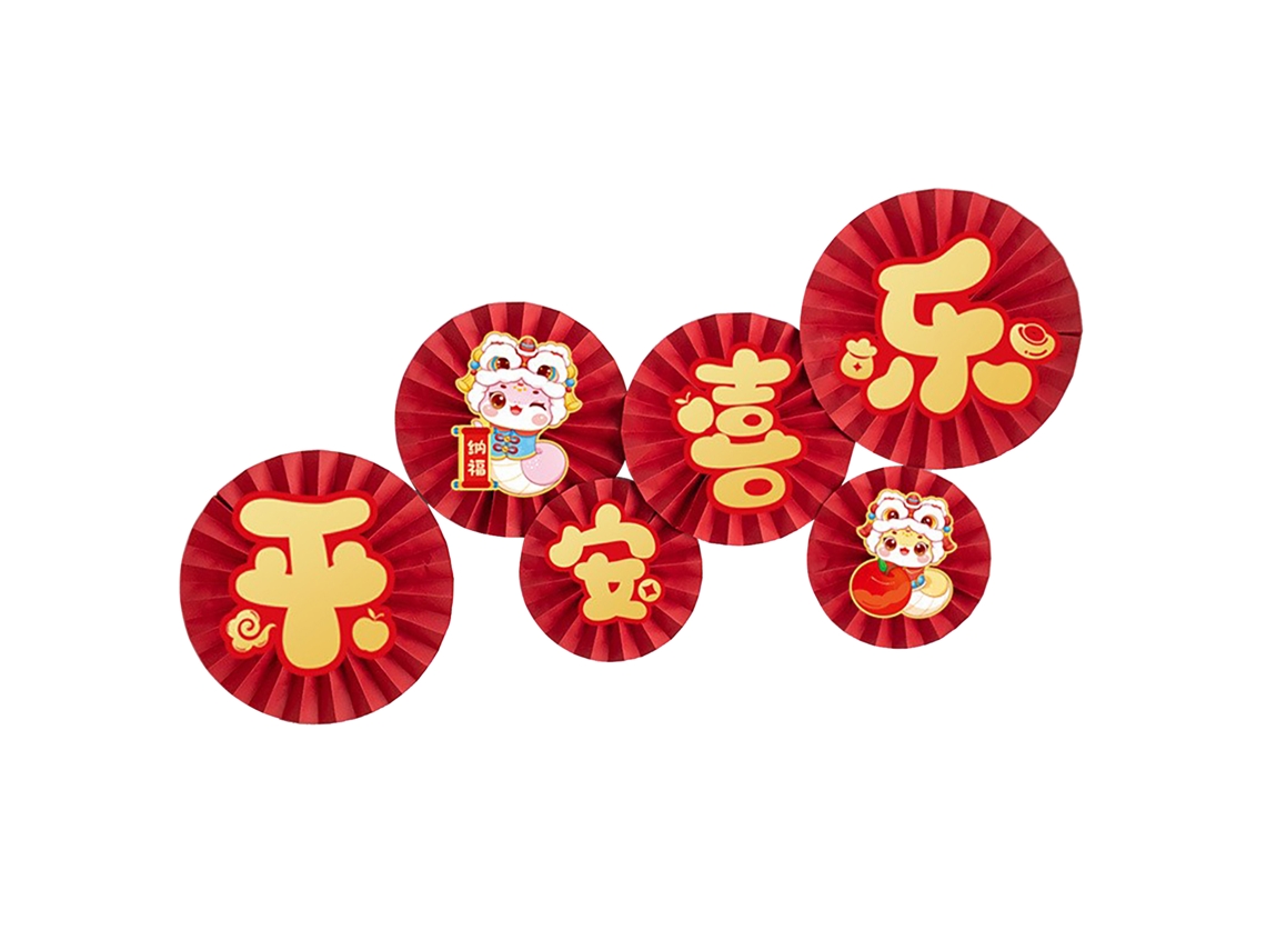 Laxiscreed Guarda-chuva De Papel Vermelho Para Decoração De Festa E Ano Novo Chinês