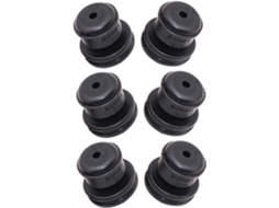 Conjunto De 6 Amortecedores De Borracha Para Capô Do Motor - Proteção Automotiva