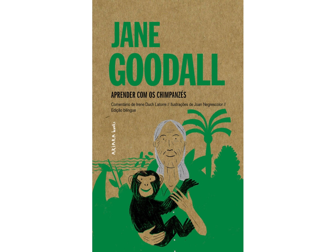 Livro Jane Goodall Aprender Com Os Chimpanzés de Irene Duch Latorre (Português)