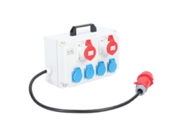 Laxiscreed Caixa De Tomada À Prova D'água, Portátil E Multi-socket Para Uso Externo