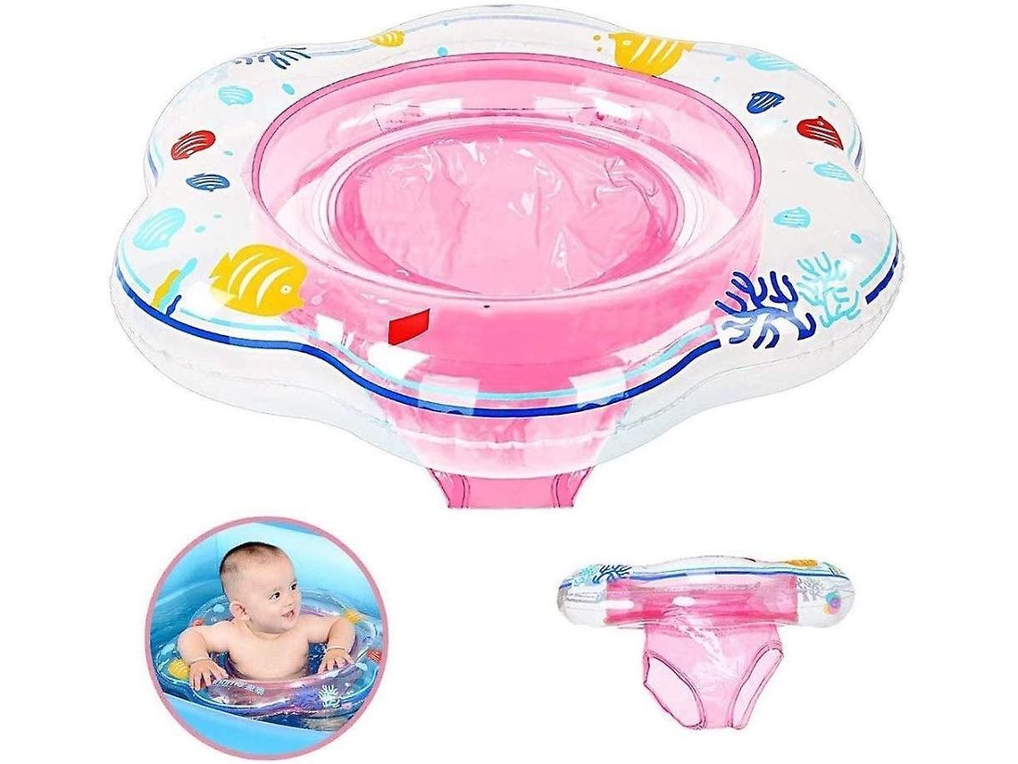 Boia inflável para natação para bebês, boia flutuante de PVC segura para piscina infantil, assento flutuante para crianças Slowmoose