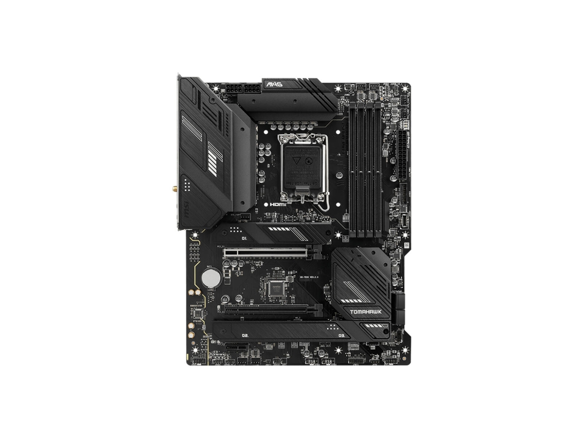 Motherboard MSI Mag B760 Tomahawk Wi-Fi (Socket LGA1700 - ATX)