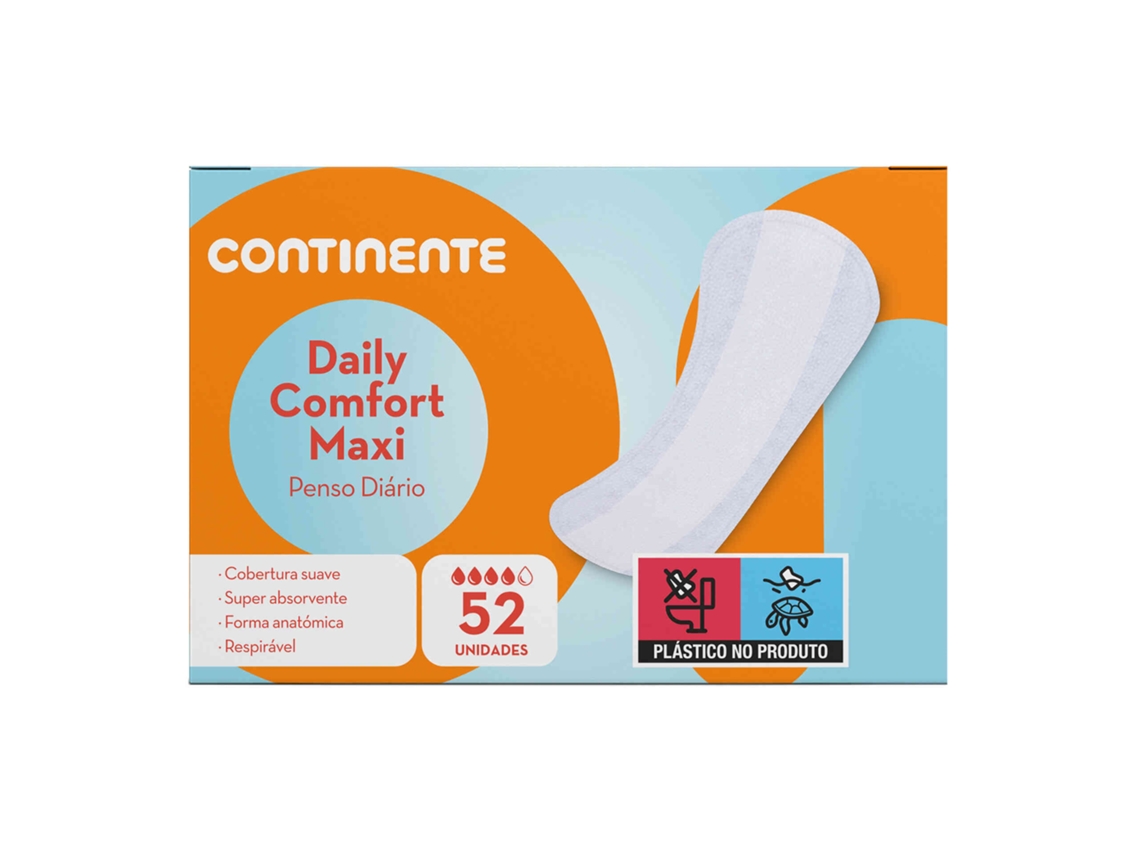 Pensos Diários Comfort Maxi Continente