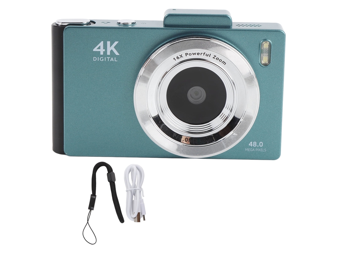 2026 câmera Digital 4k com Câmera Frontal e Traseira, Autofoco, para Iniciantes e Viagens