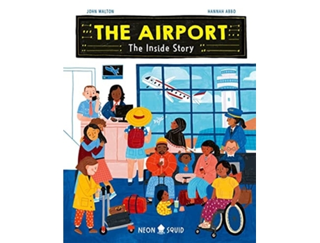 Livro The Airport de Walton e John (Inglês - Capa Dura)