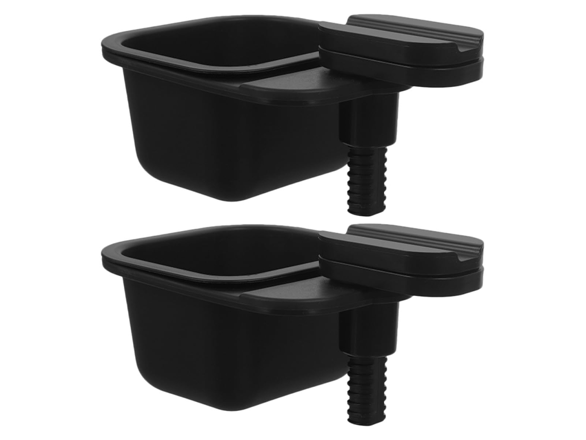 Conjunto de 2 Lixeiras Giratórias Mesa em Abs com Design Encaixe, Otimizadas e Multifuncionais para CHABERLU