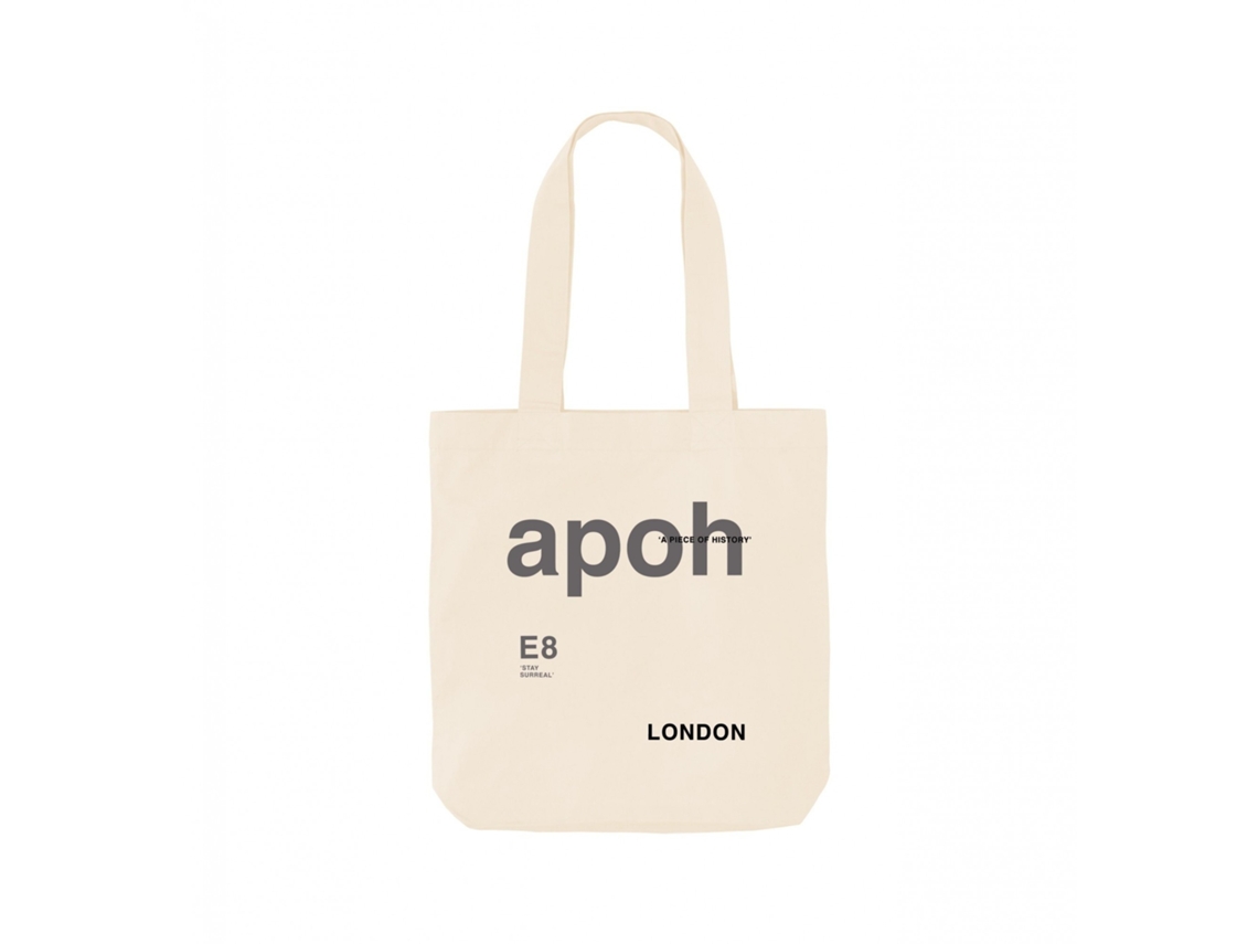 Goma de Mascar Apoh London com Slogan Tamanho Único, Natural AQUAFORGE