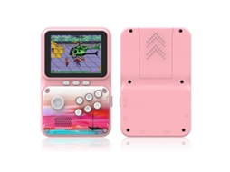 Console De Videogame Portátil De 2,8 Polegadas, 500 Jogos, Estilo Arcade Retrô, Rosa Ly Ebike