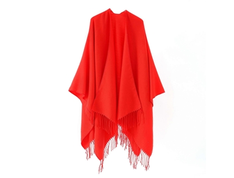 Cachecol Macia, Vintage De Mulher Giecy Xale Cardigan Xales Borlas Cobertor Caxemira (tamanho Único)