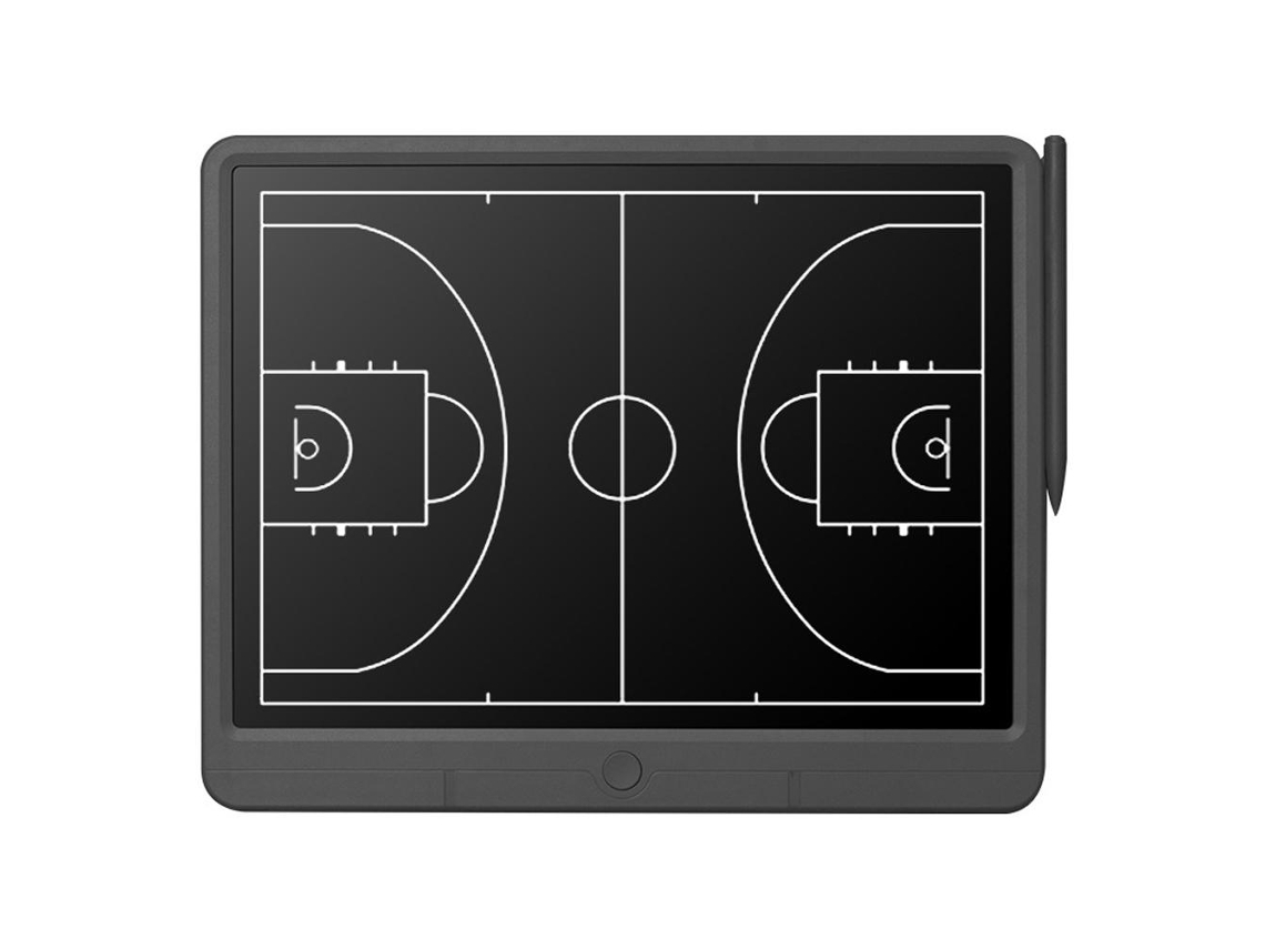 Tablero de Entrenamiento Electrónico para Futebol e Basquete, LCD, Sem Papel, 15''