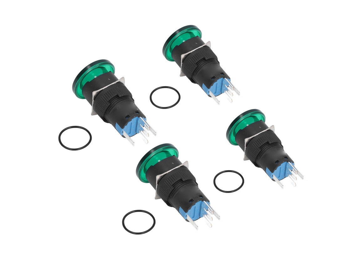 Interruptor com Luz Verde e Bloqueio Automático