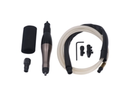 Esmerilhadeira pneumática tipo caneta com mandril de 3 mm e microlima ultrassônica para metal e pedra.