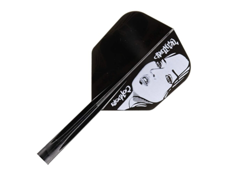 Penas de Dardos CONDOR DARTS (Preto - 33.5)