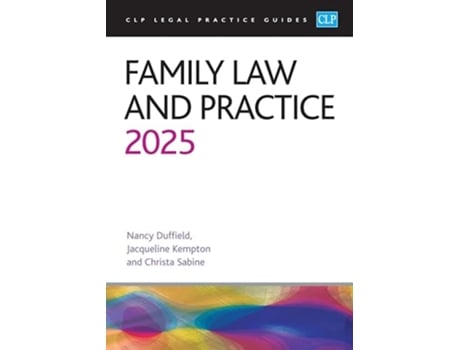 Livro Family Law and Practice 2025 de Sabine, Kempton et al. (Inglês)