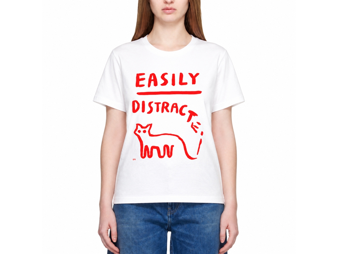 Rockinstone Easily Distracted Pod Eleonora Marton T-shirt Unique Designer Style